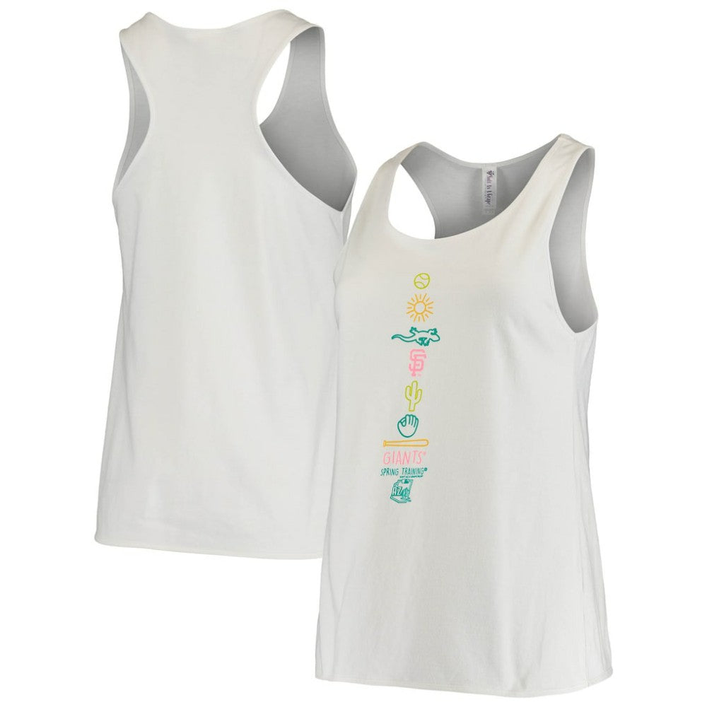 San Francisco Giants Soft as a Grape Women's Spring Training Local Lineup Tank Top - MLB