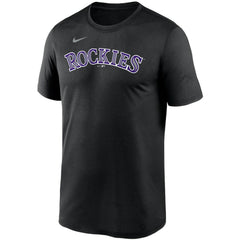 Colorado Rockies Nike Wordmark Legend Performance T-Shirt - MLB