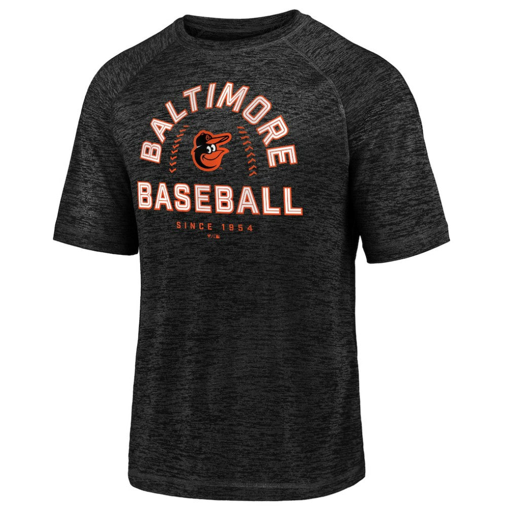 Baltimore Orioles Fanatics Line Up Primary Threat Striated T-Shirt - MLB