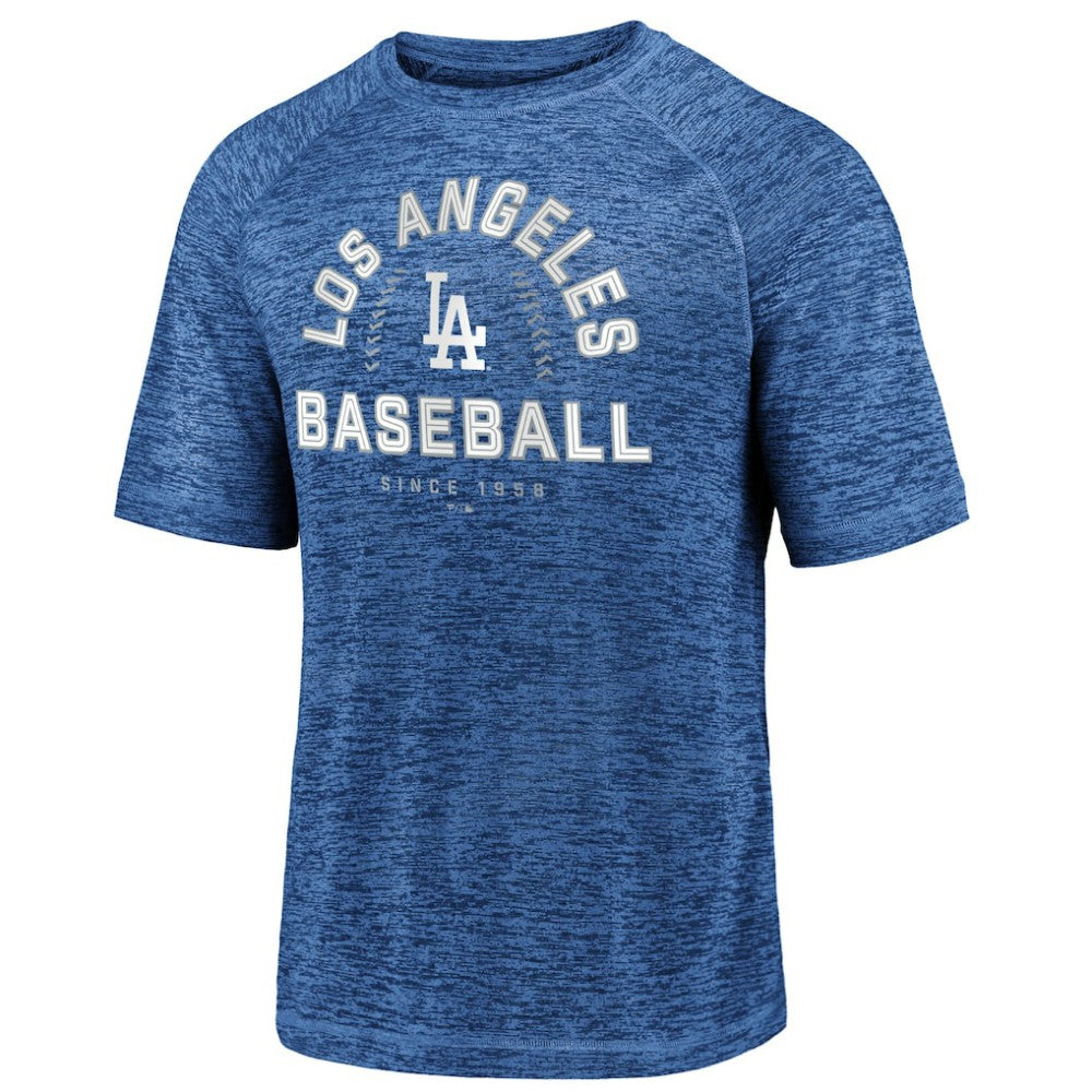 Los Angeles Dodgers Fanatics Line Up Primary Threat Striated T-Shirt - MLB