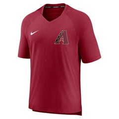 Arizona Diamondbacks Nike Authentic Collection Pregame Performance V-Neck T-Shirt - MLB