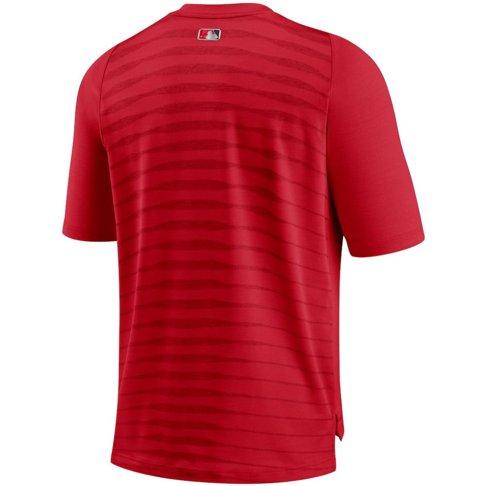 Washington Nationals Nike Authentic Collection Pregame Performance V-Neck T-Shirt - MLB