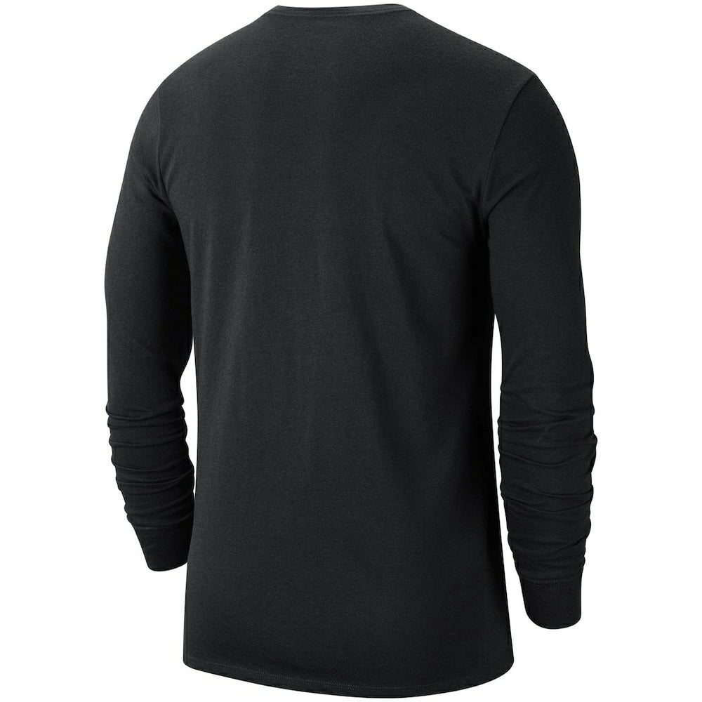 Philadelphia 76ers Courtside Chrome Long Sleeve T-Shirt Black - NBA