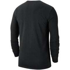 Philadelphia 76ers Courtside Chrome Long Sleeve T-Shirt Black - NBA