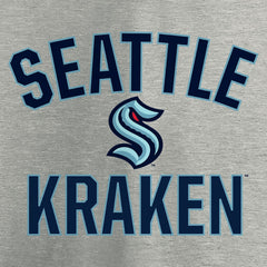Seattle Kraken Fanatics Victory Arch T-Shirt - Heather Gray - NHL