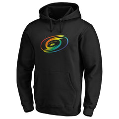 Carolina Hurricanes Team Pride Logo Pullover Hoodie - Black - NHL