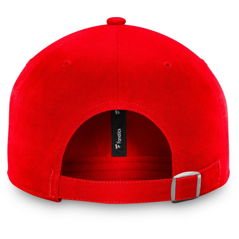 Washington Capitals Fanatics Core Primary Logo Adjustable Hat - Red - NHL