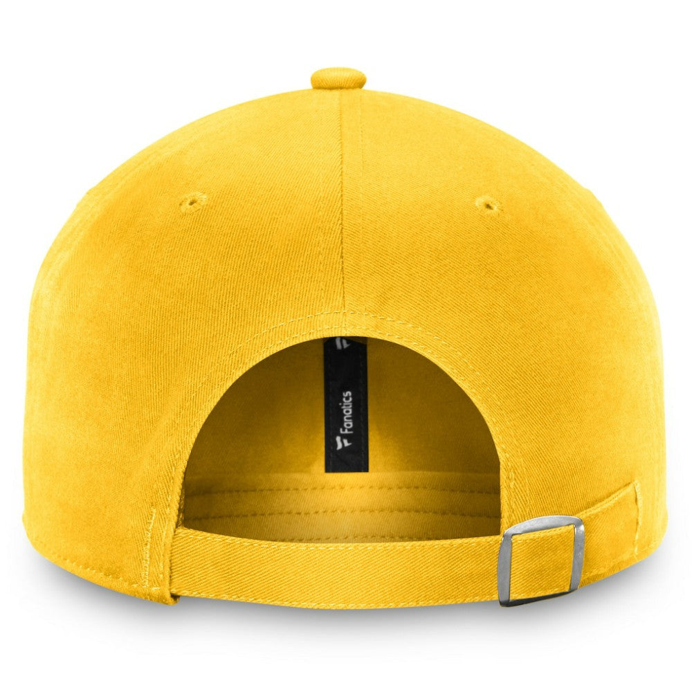 Nashville Predators Fanatics Core Primary Logo Adjustable Hat - Gold - NHL
