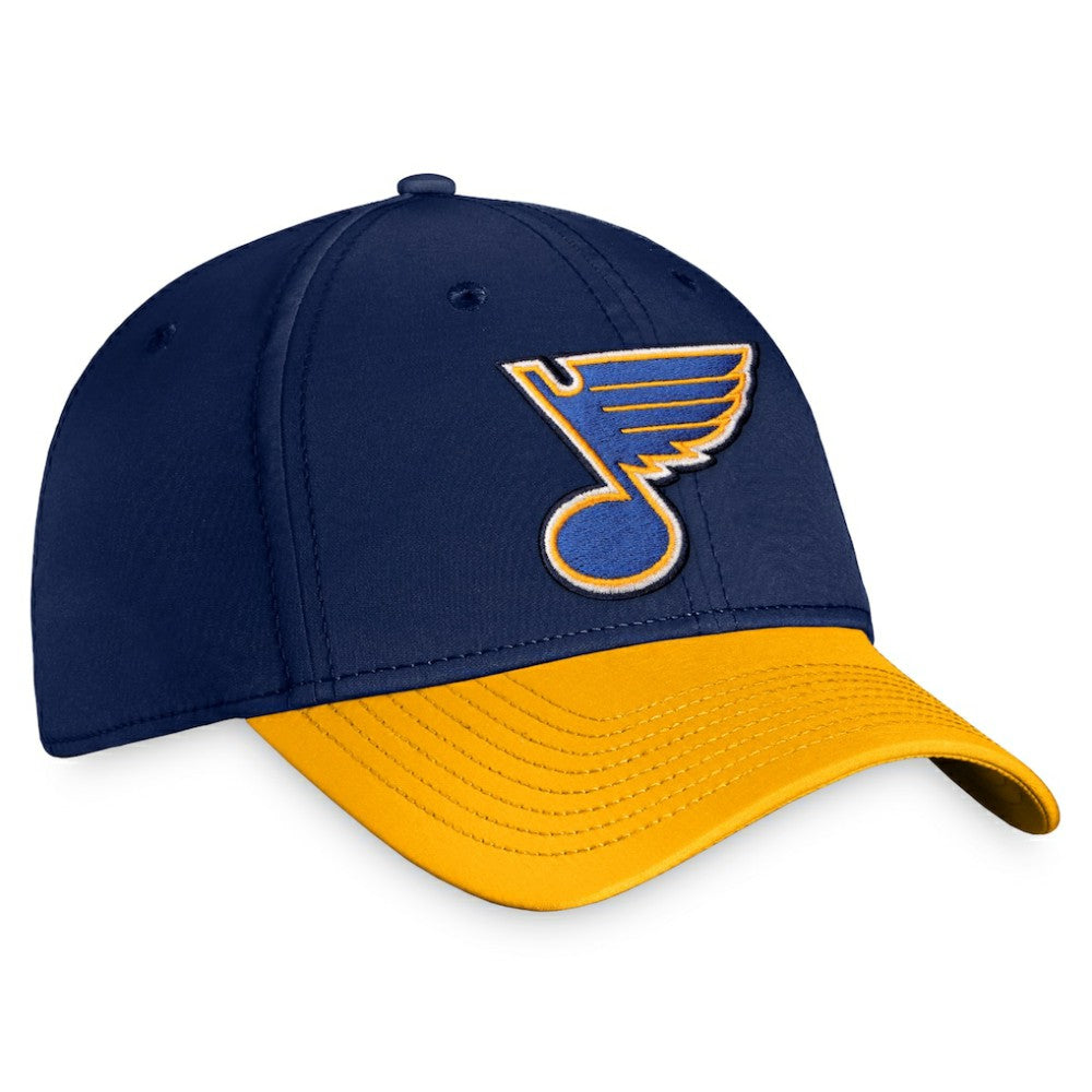 St. Louis Blues Fanatics Core Primary Logo Flex Hat - Navy - NHL