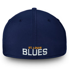 St. Louis Blues Fanatics Core Primary Logo Flex Hat - Navy - NHL