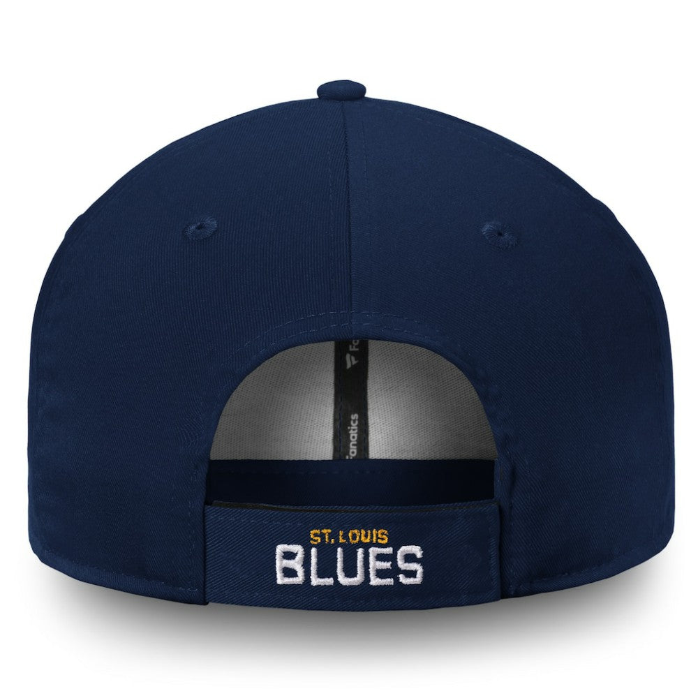 St. Louis Blues Fanatics Core Adjustable Hat - Navy - NHL