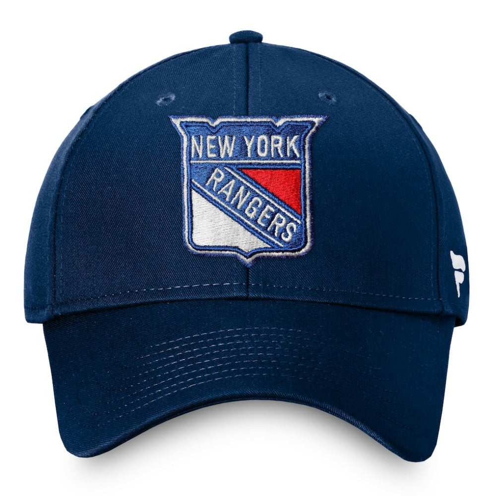 New York Rangers Fanatics Core Adjustable Hat - Navy - NHL