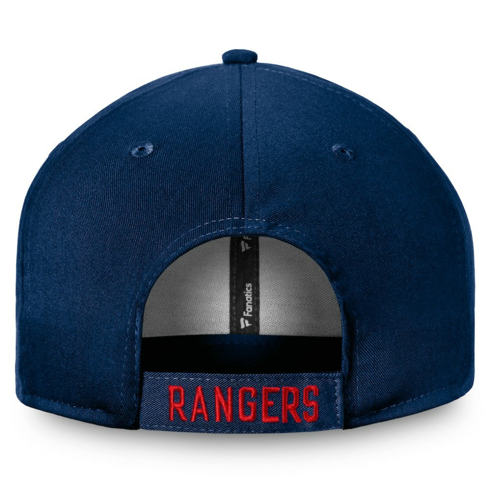 New York Rangers Fanatics Core Adjustable Hat - Navy - NHL