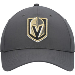 Vegas Golden Knights Fanatics Logo Core Adjustable Hat - Charcoal - NHL