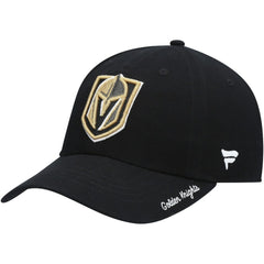 Vegas Golden Knights Fanatics Women's Core Primary Logo Adjustable Hat - Black - NHL