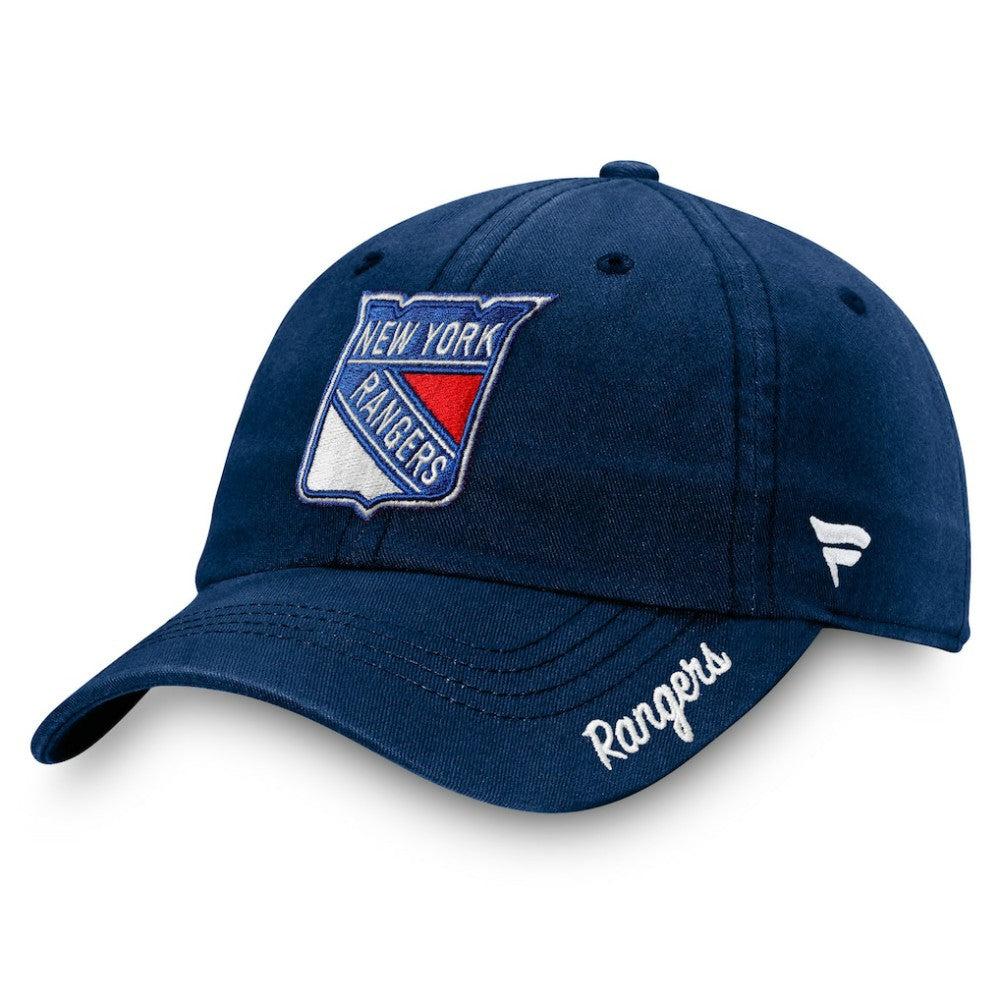 New York Rangers Fanatics Women's Primary Logo Adjustable Hat - Navy - NHL