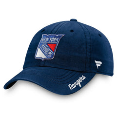New York Rangers Fanatics Women's Primary Logo Adjustable Hat - Navy - NHL