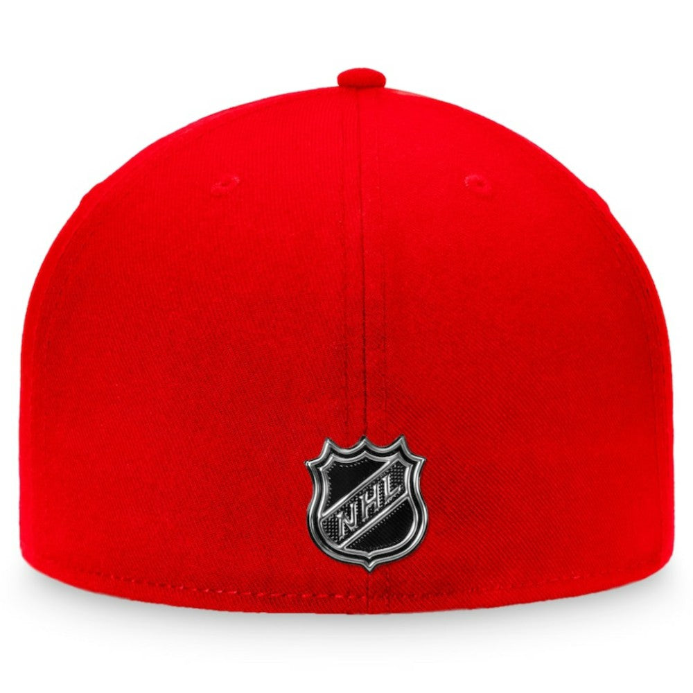 New York Rangers Fanatics Core Primary Logo Fitted Hat - Red - NHL