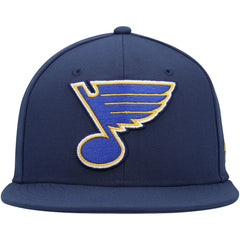 St. Louis Blues Fanatics Core Primary Logo Fitted Hat - Navy - NHL