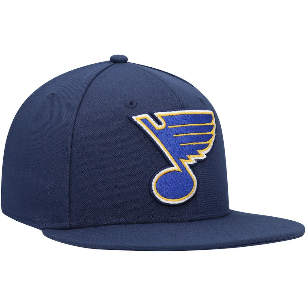 St. Louis Blues Fanatics Core Primary Logo Fitted Hat - Navy - NHL
