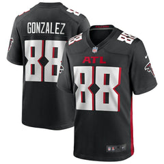 Tony Gonzalez Atlanta Falcons Game Retired Player Jersey Black | Nike for Sale