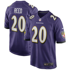 Ed Reed Baltimore Ravens Game Retired Player Jersey Purple | Nike for Sale