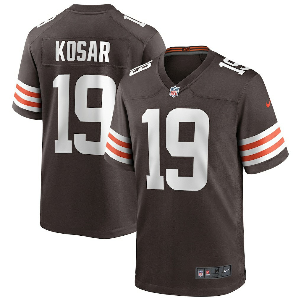 Bernie Kosar Cleveland Browns Game Retired Player Jersey Brown | Nike for Sale