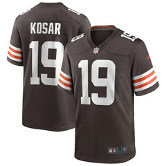 Bernie Kosar Cleveland Browns Game Retired Player Jersey Brown | Nike for Sale