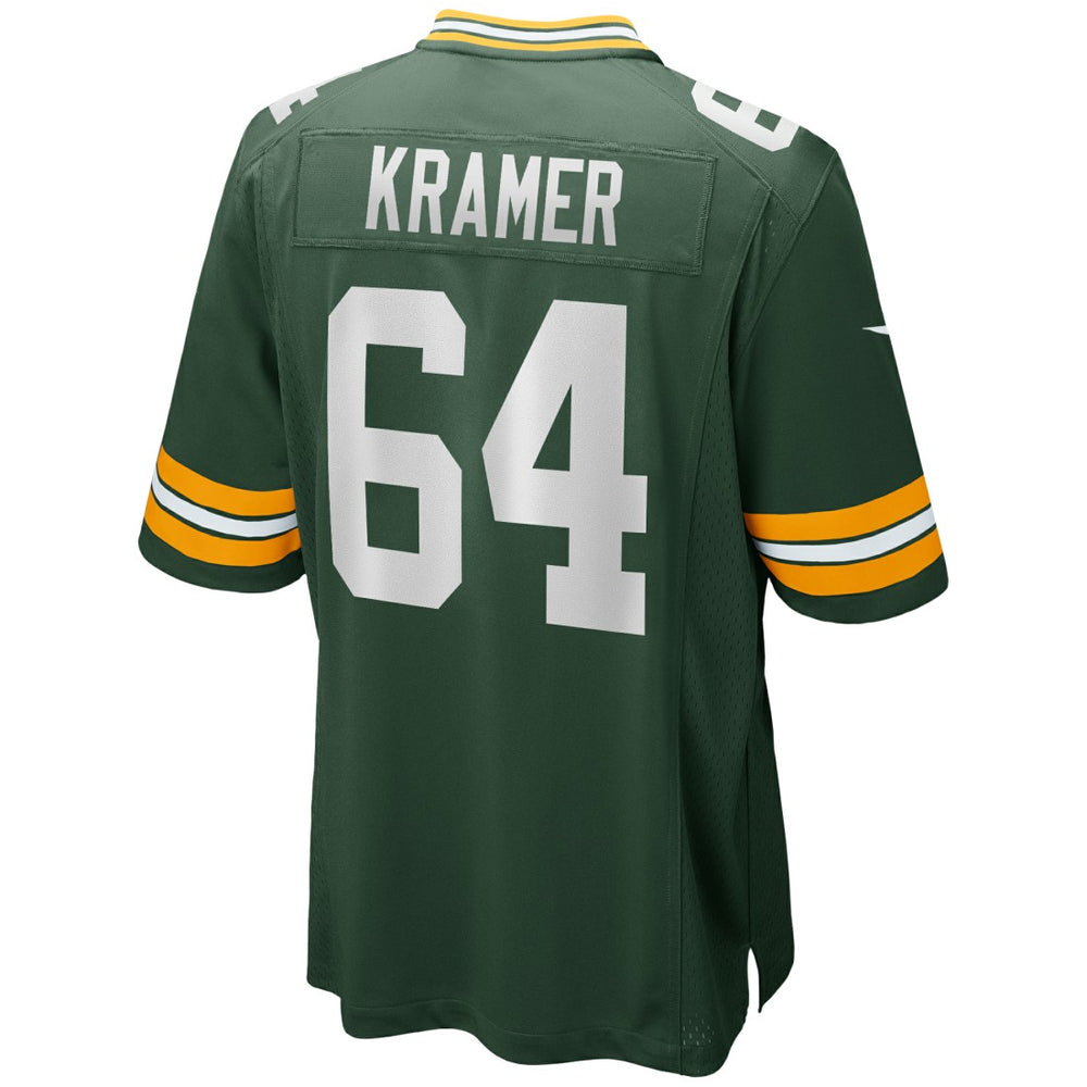 Jerry Kramer Green Bay Packers Game Retired Player Jersey Green | Nike for Sale