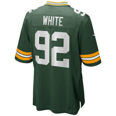 Reggie White Green Bay Packers Game Retired Player Jersey Green | Nike for Sale