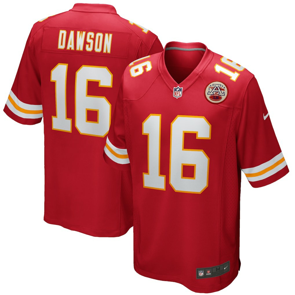 Len Dawson Kansas City Chiefs Game Retired Player Jersey Red | Nike for Sale