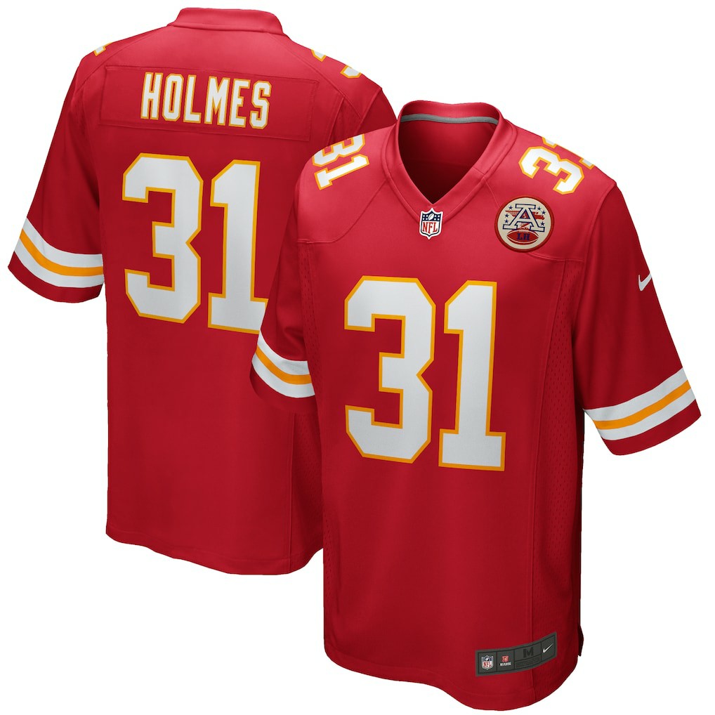 Priest Holmes Kansas City Chiefs Game Retired Player Jersey Red | Nike for Sale