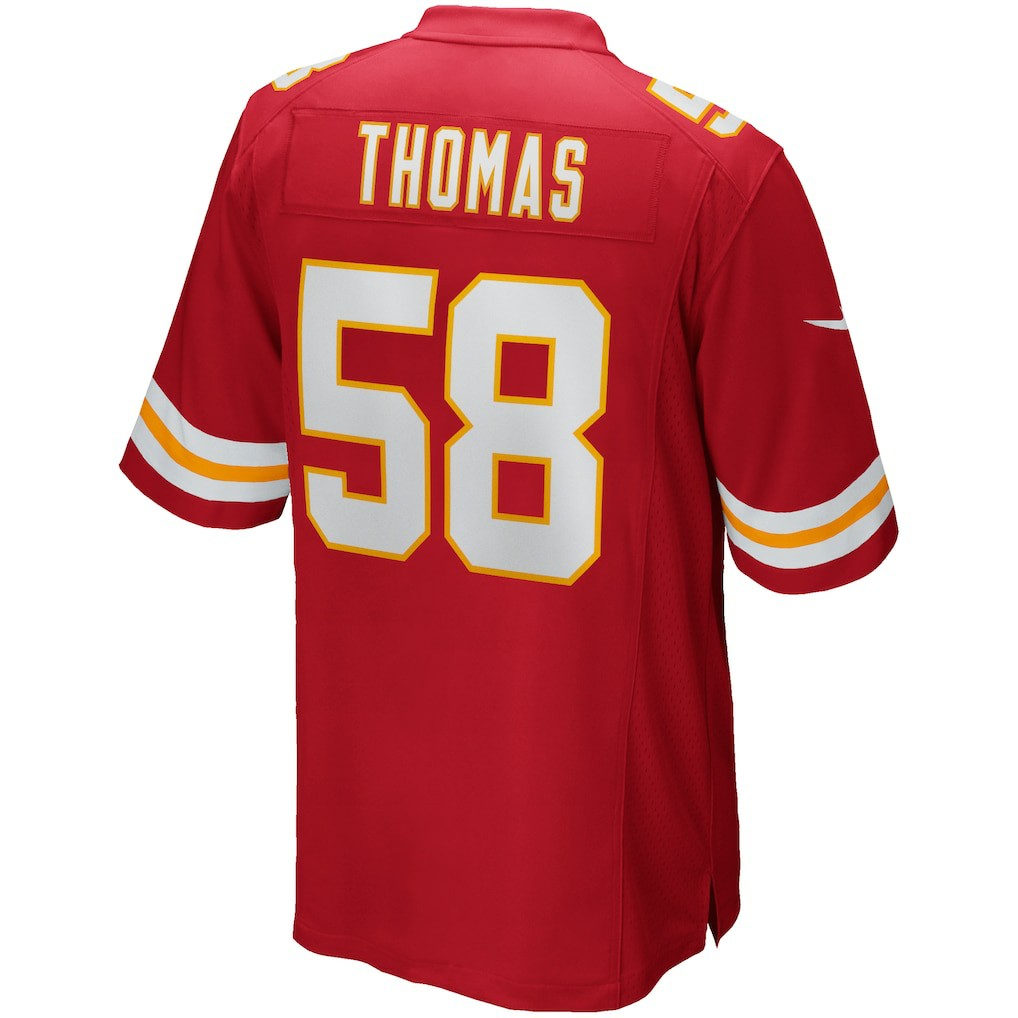 Derrick Thomas Kansas City Chiefs Game Retired Player Jersey Red | Nike for Sale