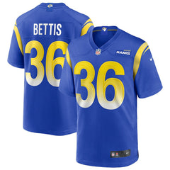 Jerome Bettis Los Angeles Rams Game Retired Player Jersey Royal | Nike for Sale