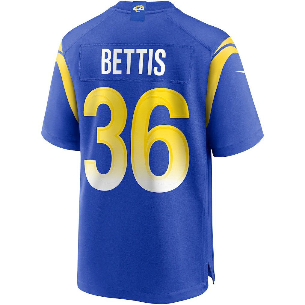 Jerome Bettis Los Angeles Rams Game Retired Player Jersey Royal | Nike for Sale