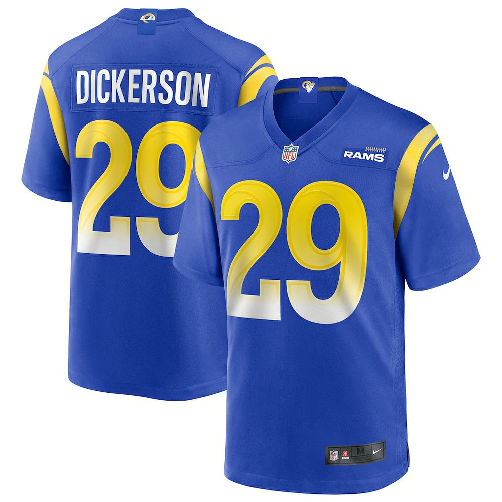 Eric Dickerson Los Angeles Rams Game Retired Player Jersey Royal | Nike for Sale