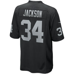 Bo Jackson Las Vegas Raiders Game Retired Player Jersey Black | Nike for Sale