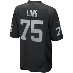 Howie Long Las Vegas Raiders Game Retired Player Jersey Black | Nike for Sale
