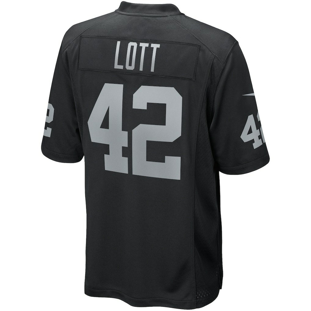 Ronnie Lott Las Vegas Raiders Game Retired Player Jersey Black | Nike for Sale