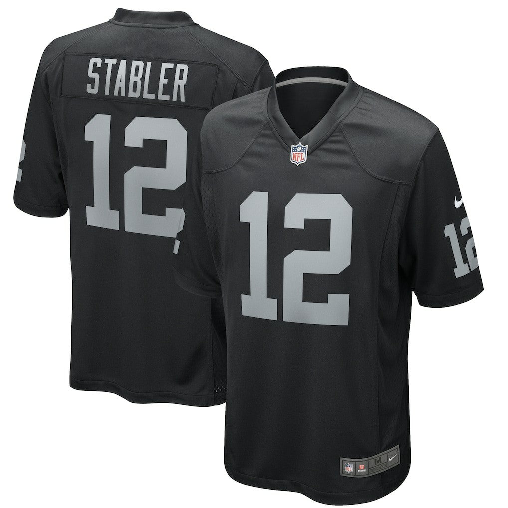 Ken Stabler Las Vegas Raiders Game Retired Player Jersey Black | Nike for Sale