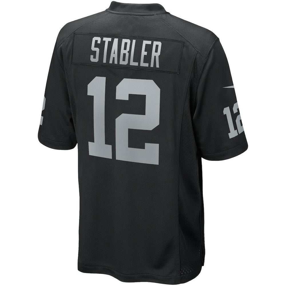 Ken Stabler Las Vegas Raiders Game Retired Player Jersey Black | Nike for Sale