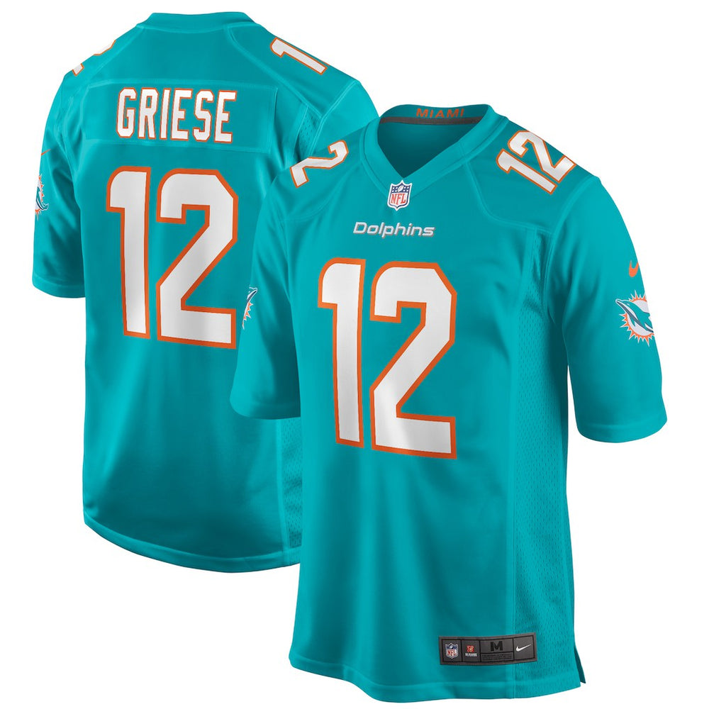 Bob Griese Miami Dolphins Game Retired Player Jersey Aqua | Nike for Sale