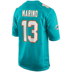 Dan Marino Miami Dolphins Game Retired Player Jersey Aqua | Nike for Sale
