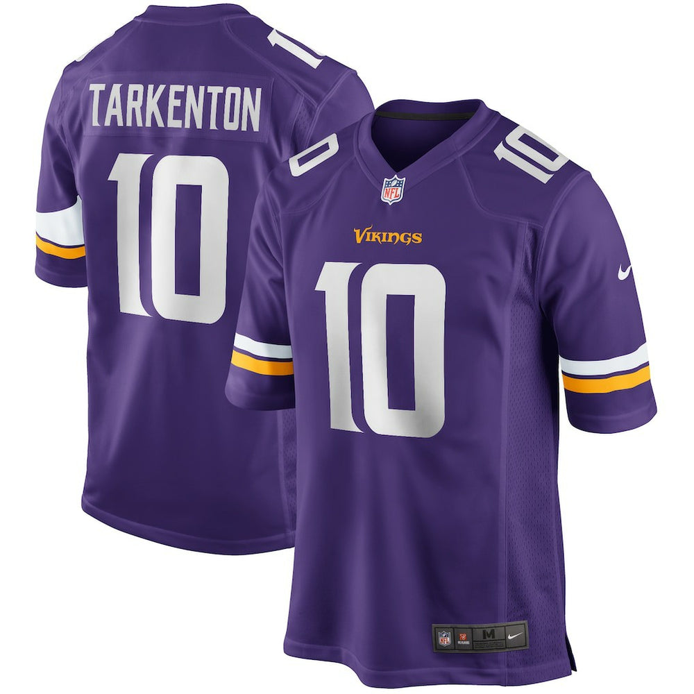 Fran Tarkenton Minnesota Vikings Game Retired Player Jersey Purple | Nike for Sale