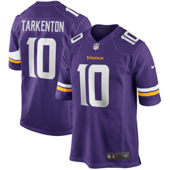 Fran Tarkenton Minnesota Vikings Game Retired Player Jersey Purple | Nike for Sale