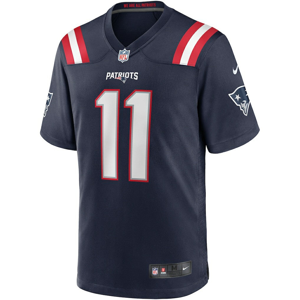 Drew Bledsoe New England Patriots Game Retired Player Jersey Navy | Nike for Sale