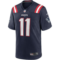 Drew Bledsoe New England Patriots Game Retired Player Jersey Navy | Nike for Sale