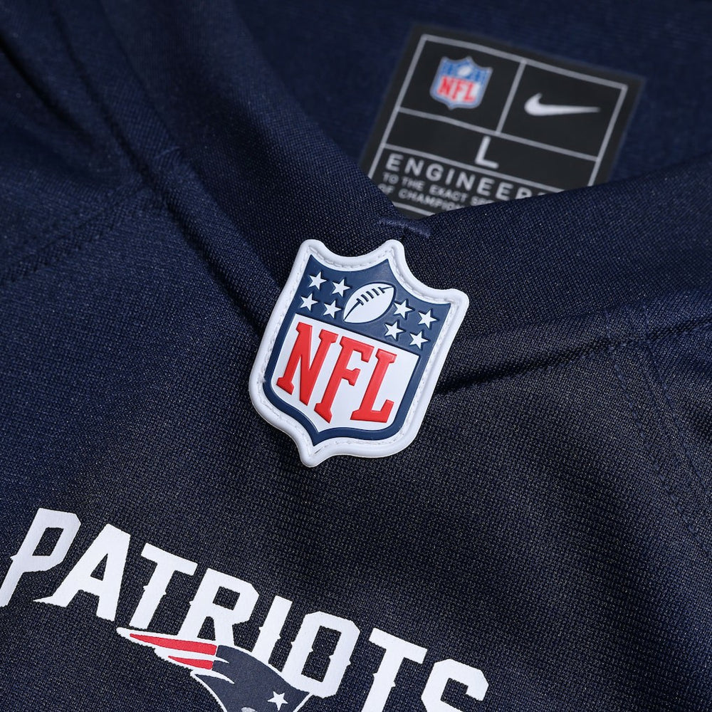 Drew Bledsoe New England Patriots Game Retired Player Jersey Navy | Nike for Sale