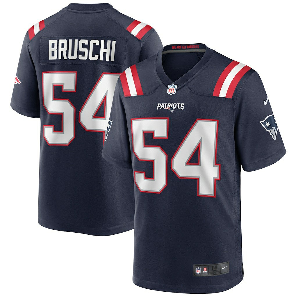 Tedy Bruschi New England Patriots Game Retired Player Jersey Navy | Nike for Sale