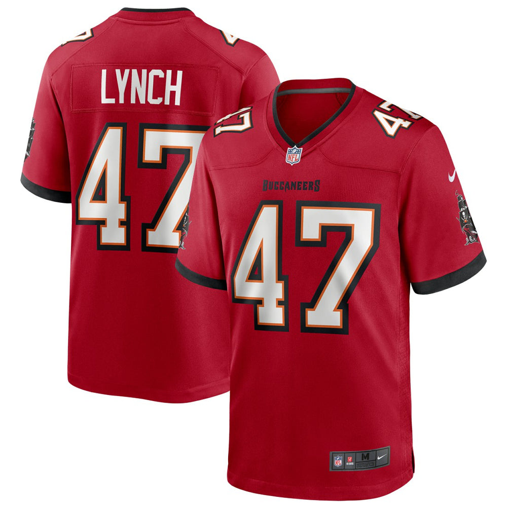 John Lynch Tampa Bay Buccaneers Game Retired Player Jersey Red | Nike for Sale